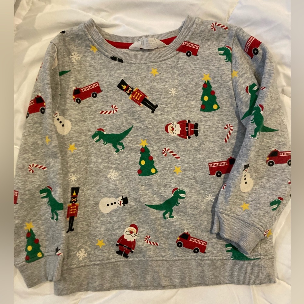 Boys Christmas sweatshirt